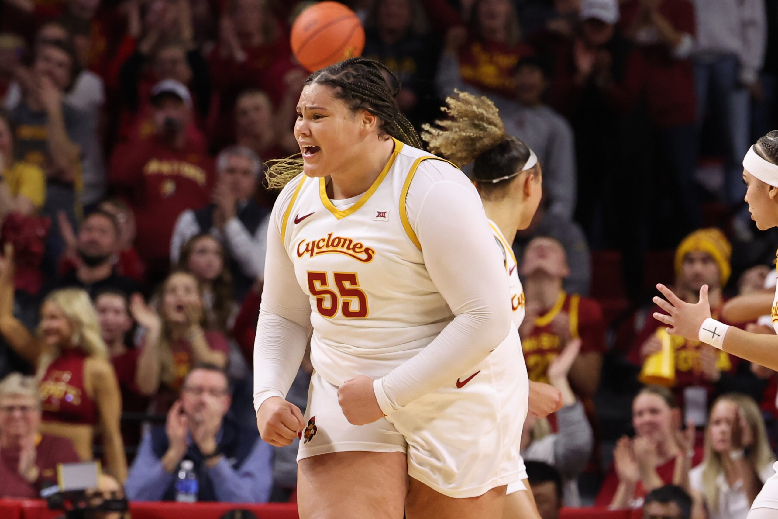 Audi Crooks of Iowa State and her team are undefeated so far this season.