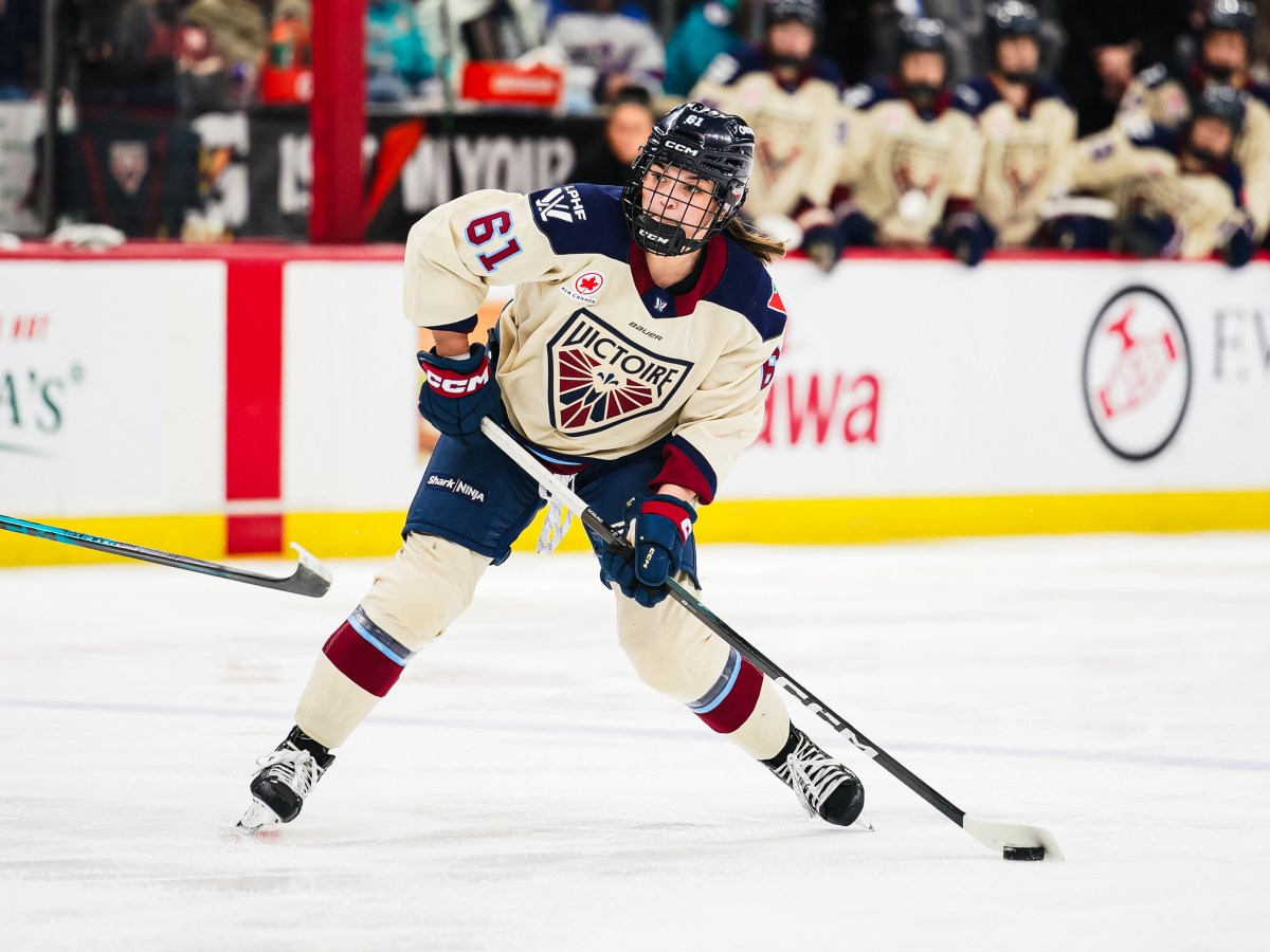 Nicole Gosling emerging as blue chip blueliner for the Montréal Victoire