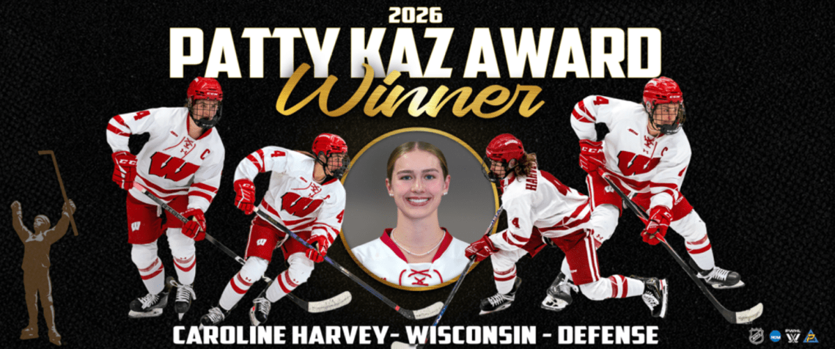 Wisconsin’s Caroline Harvey Claims 2026 Patty Kazmaier Award