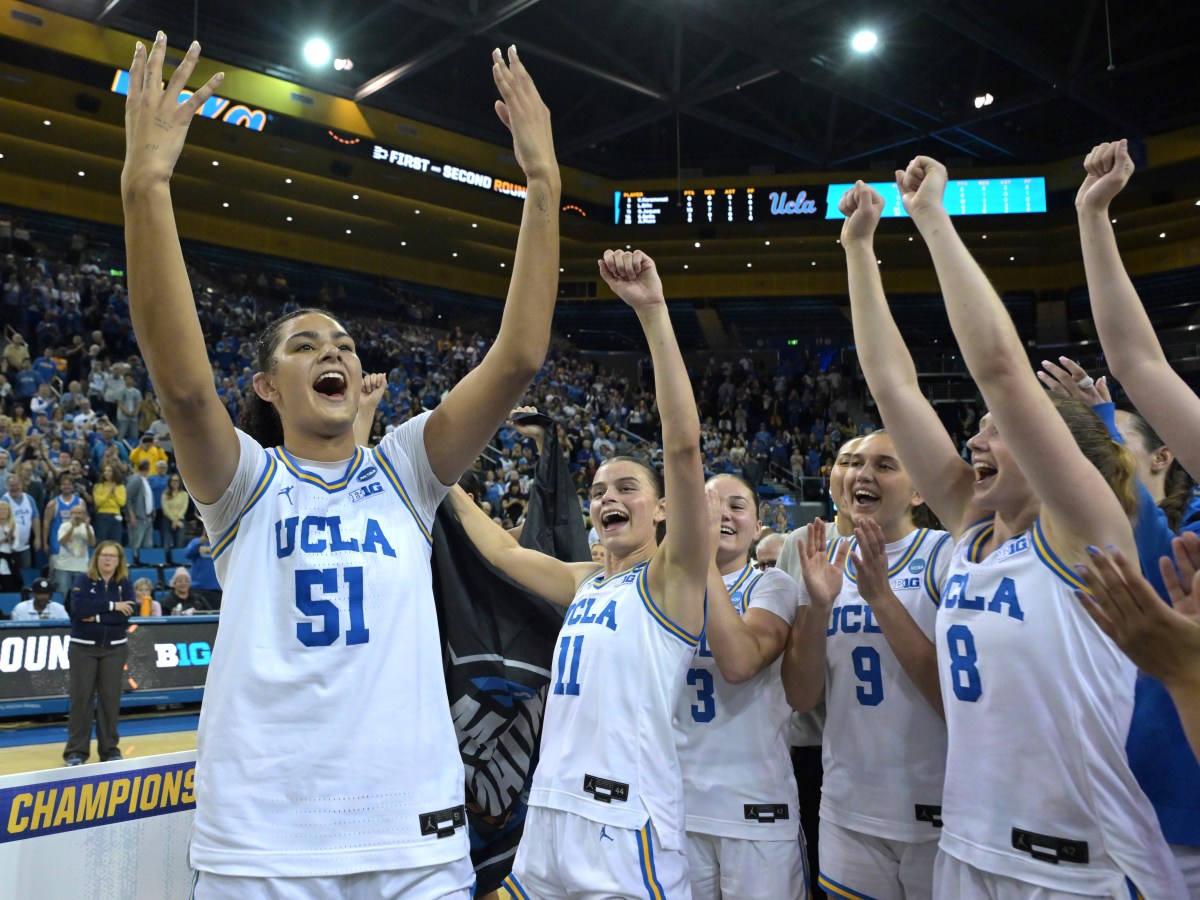 Lauren Betts’ triumphant goodbye to Pauley Pavilion