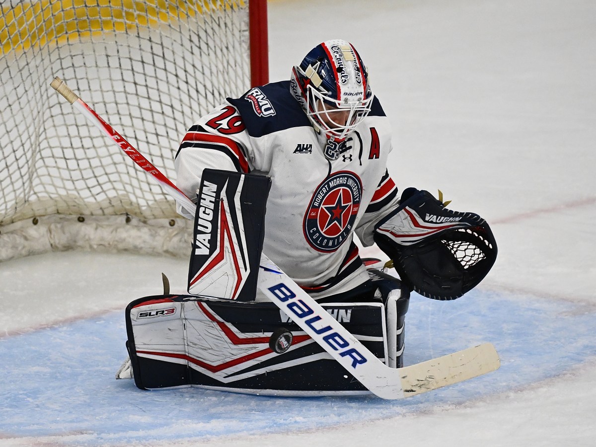 RMU’s Maggie Hatch continues to grow as a goalie and person