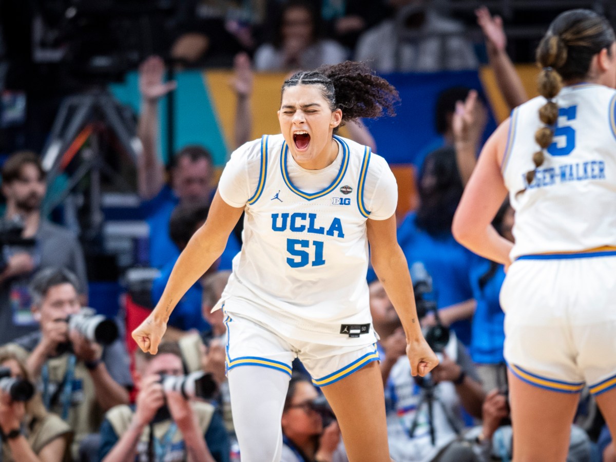 How Lauren Betts, irresistible force, wouldn’t let UCLA lose