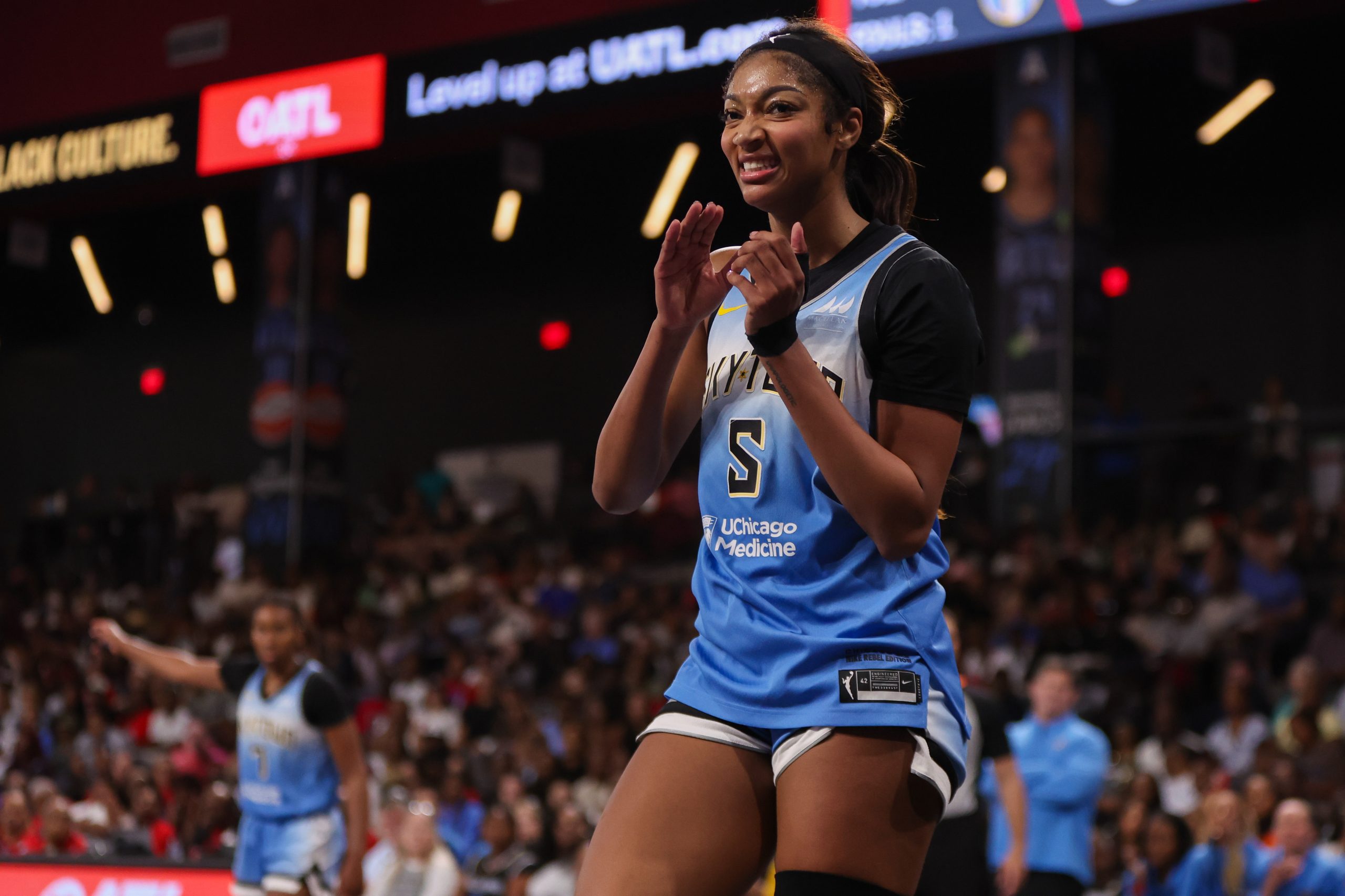 Winning is the focus for Angel Reese in Atlanta
