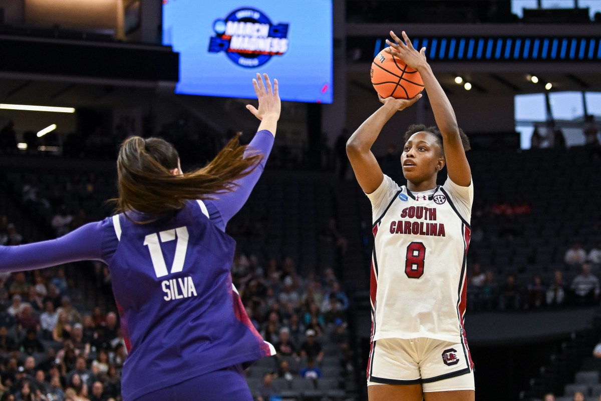 Meteoric rise of South Carolina’s Joyce Edwards continues into Final Four