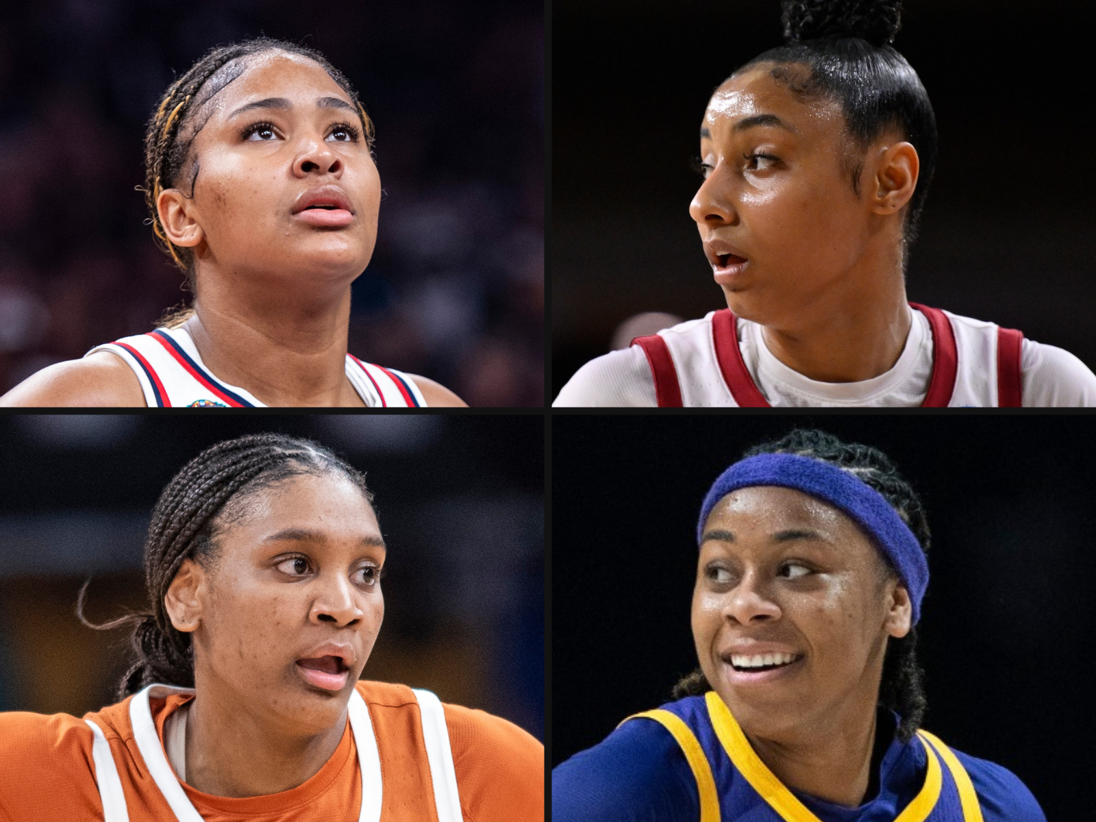 Who are the top WNBA Draft prospects in college basketball? | The WNBA Edwards, Smith & Williams サイン入り写真