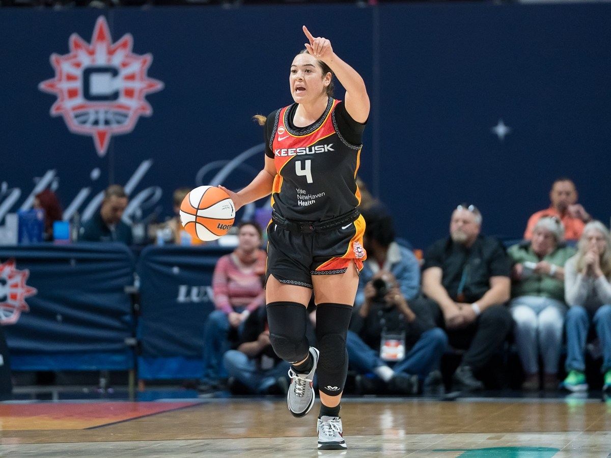 Charlisse Leger-Walker finds comfort in shared Indigenous values with Mohegan Tribe