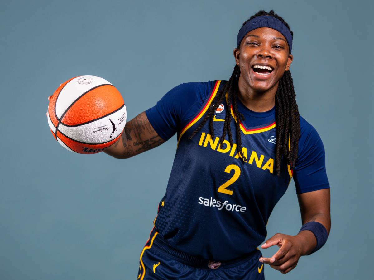 As a ‘mother hen’ and a ‘linebacker,’ Myisha Hines-Allen brings a crucial dichotomy to Indiana Fever