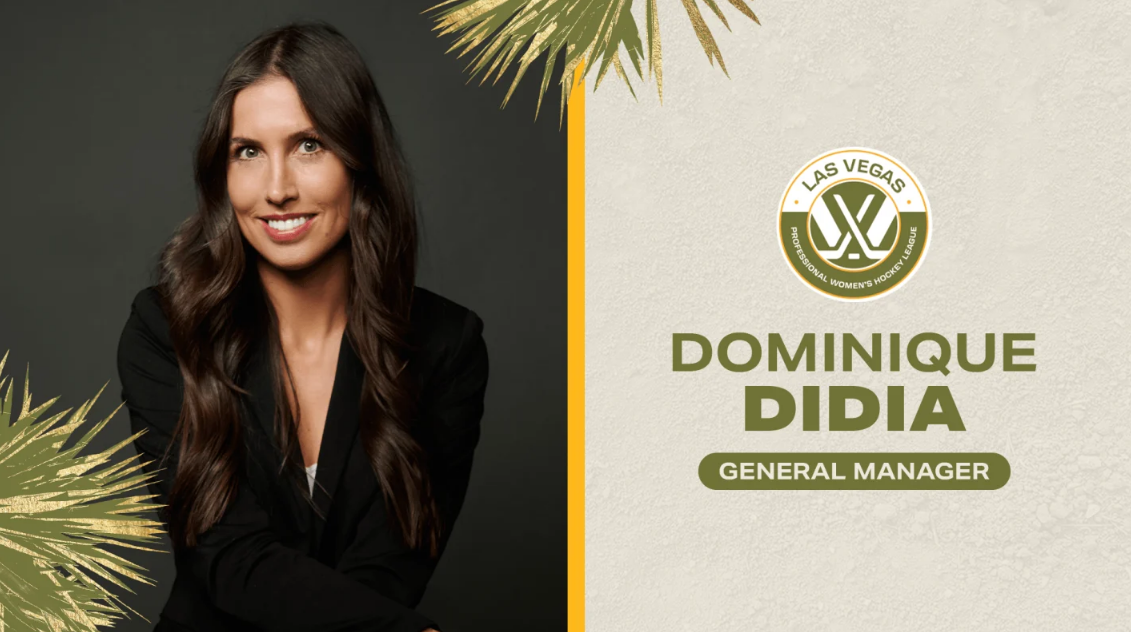 PWHL taps Dominique DiDia to lead Las Vegas expansion franchise