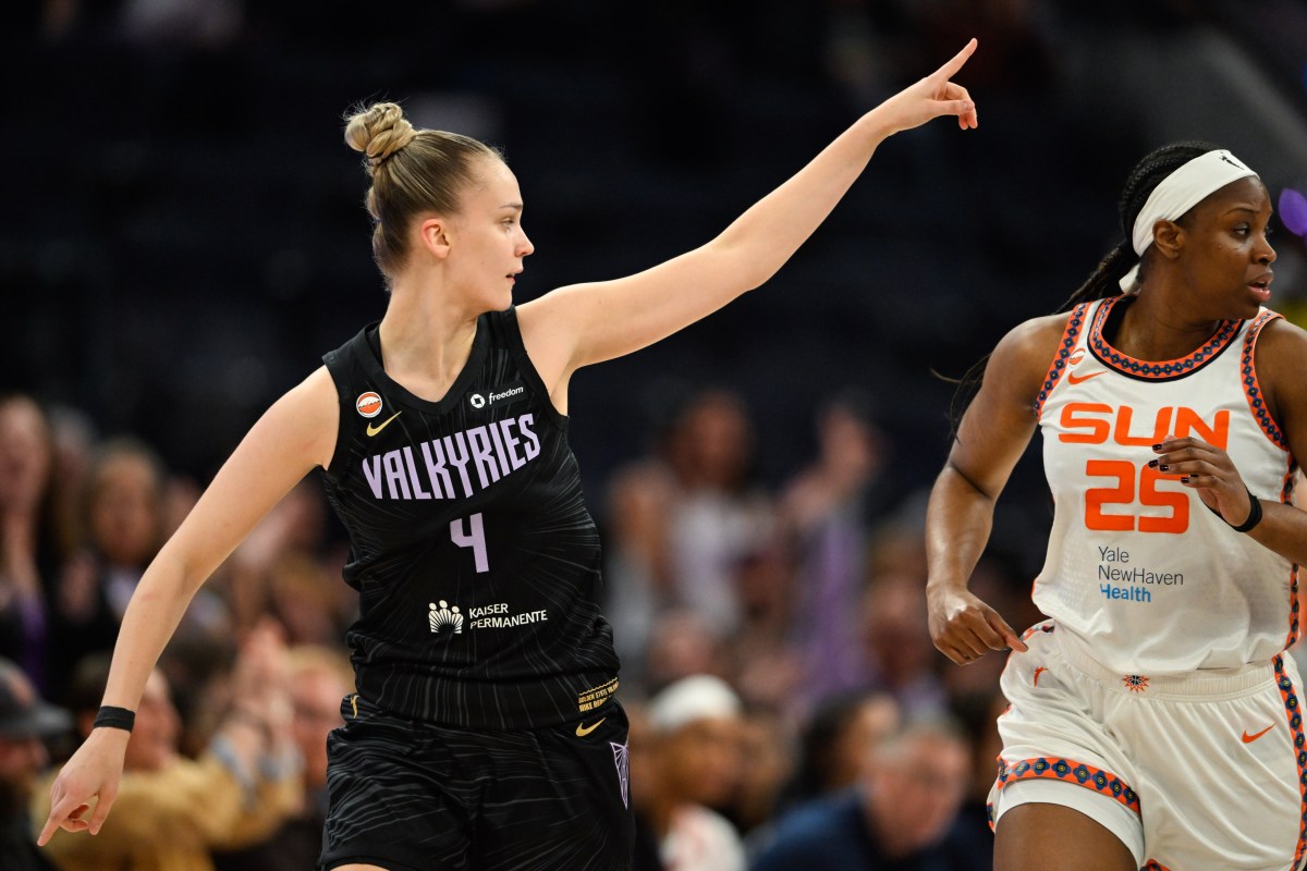 Justė Jocytė is everything the Valkyries could have asked for from their first-ever draft pick