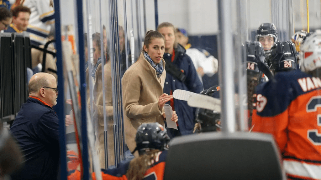 Britni Smith as head coach at Syracuse.