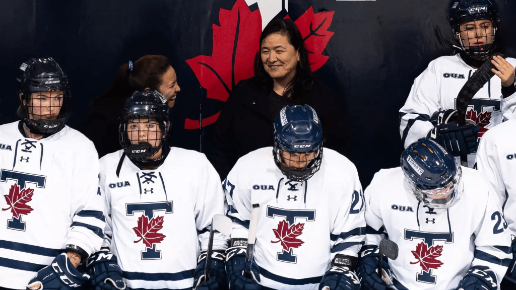 Vicky Sunohara with the University of Toronto.