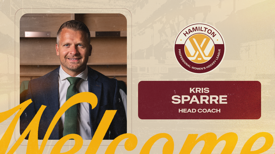 Kris Sparre departing Fleet, named first coach of PWHL Hamilton