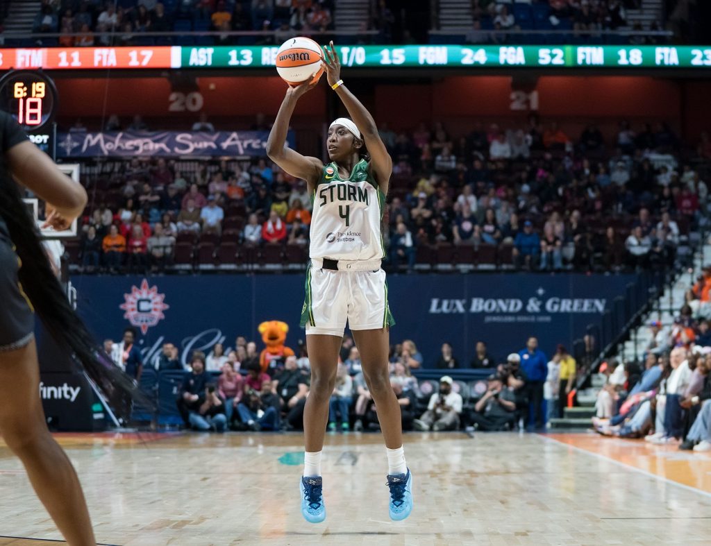 Seattle Storm guard <a rel=