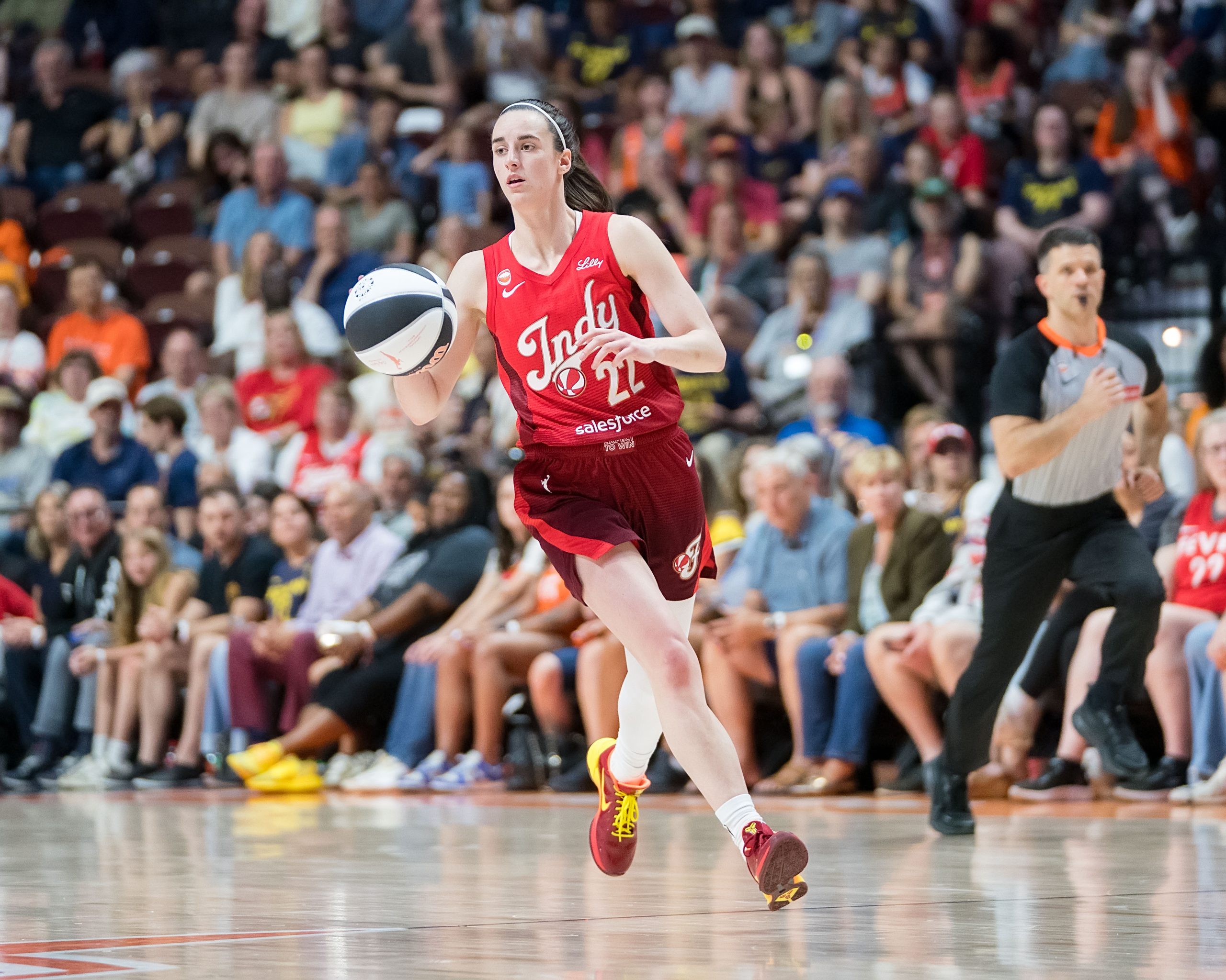 It was a busy week for Caitlin Clark: debuts signature shoe and a new on-court focus