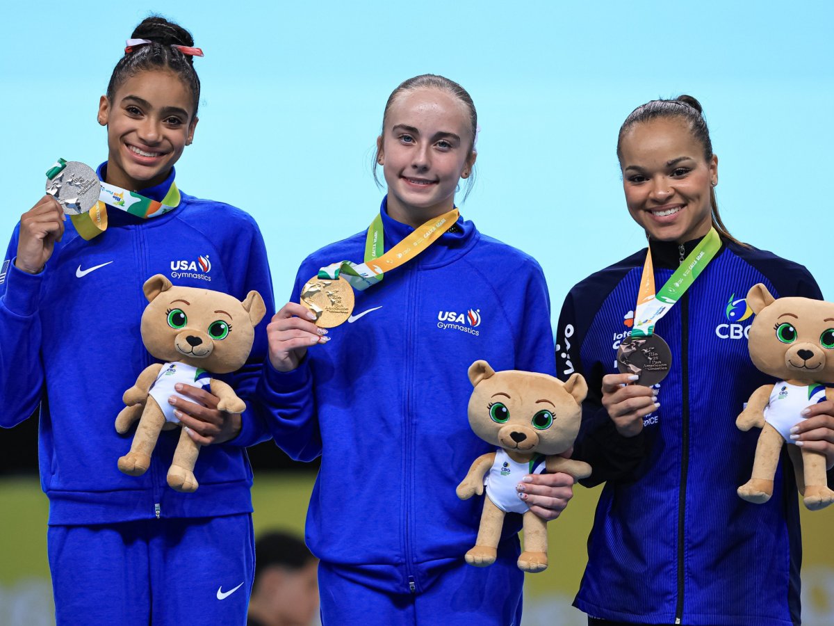 U.S. wins team, all-around Pan Am titles — Rebeca Andrade makes triumphant return