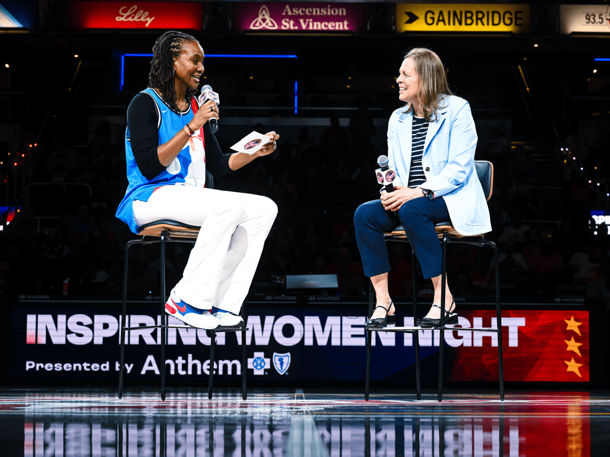 How Indiana Fever honored Val Ackerman, WNBA history with award named after Lin Dunn