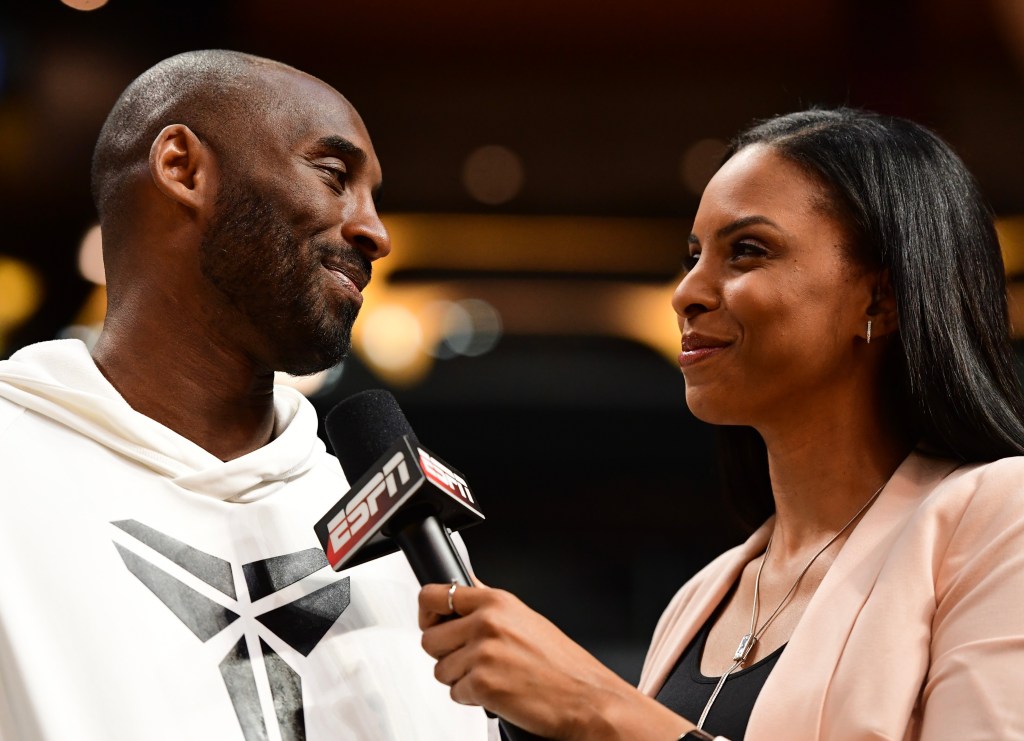 LaChina Robinson interviews Kobe Bryant.