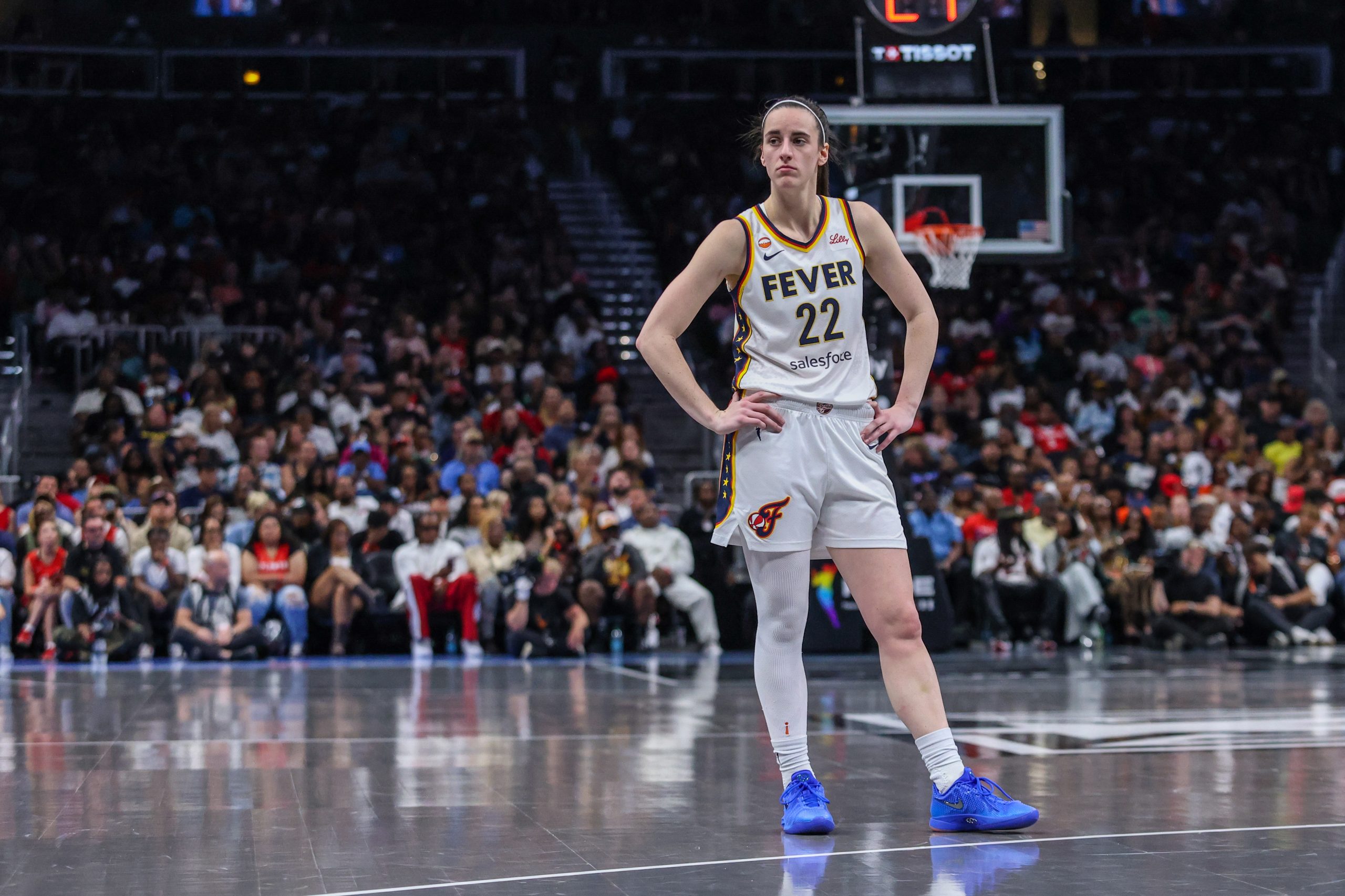 Caitlin Clark debuts signature shoe and a new on-court focus | The IX Basketball