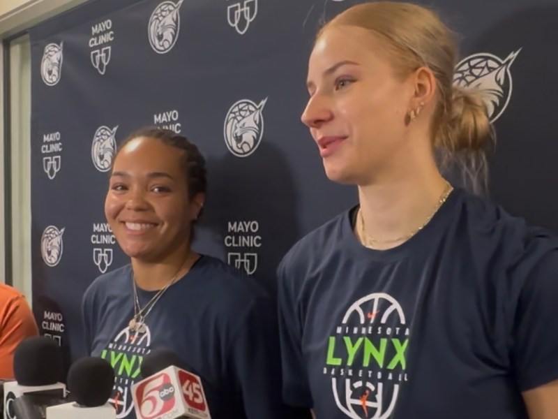 Napheesa Collier and Dorka Juhász return to full practice with the Lynx