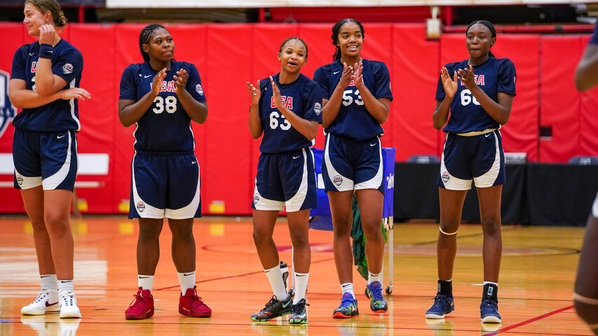 Members of the U.S. Under-17 team pose after recently completing a training camp in Colorado Springs.