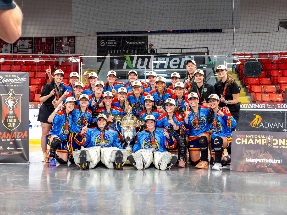 Malia Schneider embraces a new offseason challenge: Ball hockey