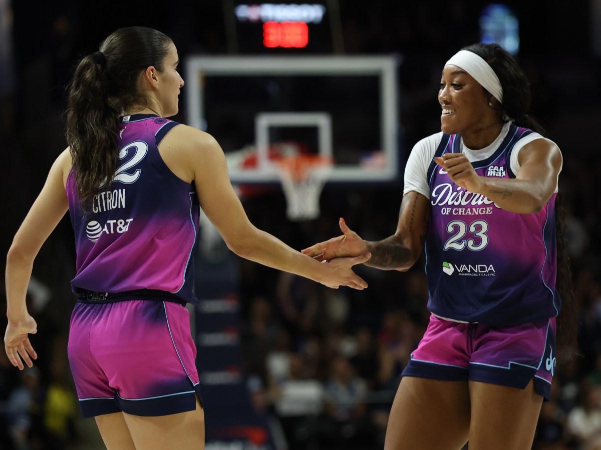 How Cotie McMahon used ‘a little different crazy’ to spark a 20-point Mystics comeback