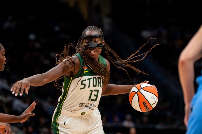 Back from injury, masked Ezi Magbegor brings defense and leadership to Seattle Storm