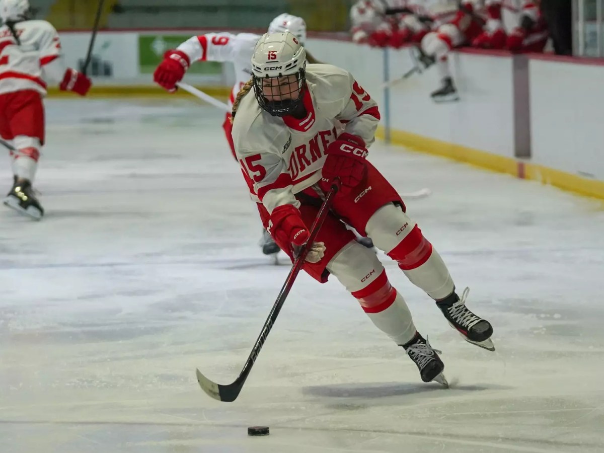 ‘Like a Guy Lafleur’: Cornell’s Doug Derraugh previews Victoire draft pick Avi Adam’s offensive firepower