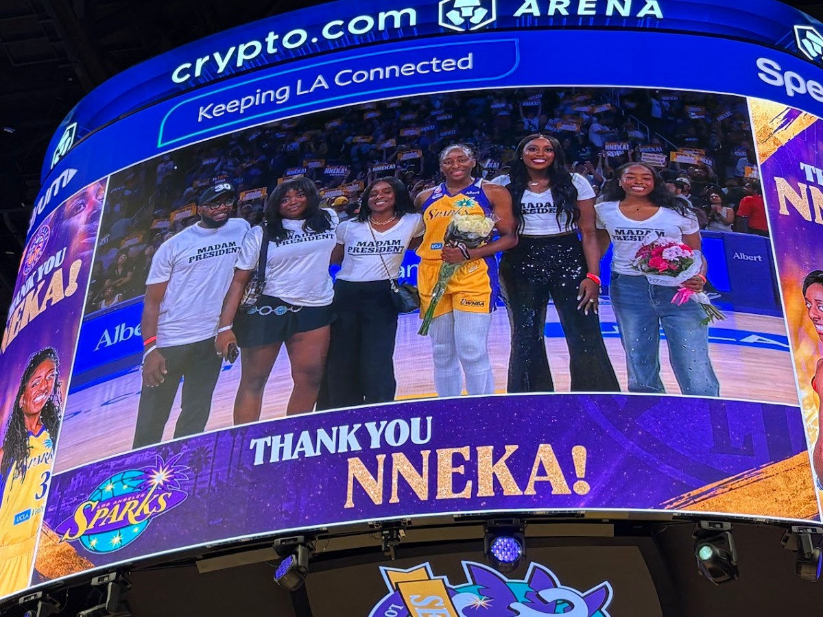 Sights and sounds from Nneka Ogwumike’s final night in the WNBA