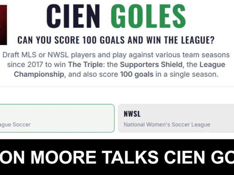 The IX Sports Podcast Soccer Edition: Jamon Moore talks Cien Goles and advanced analytics